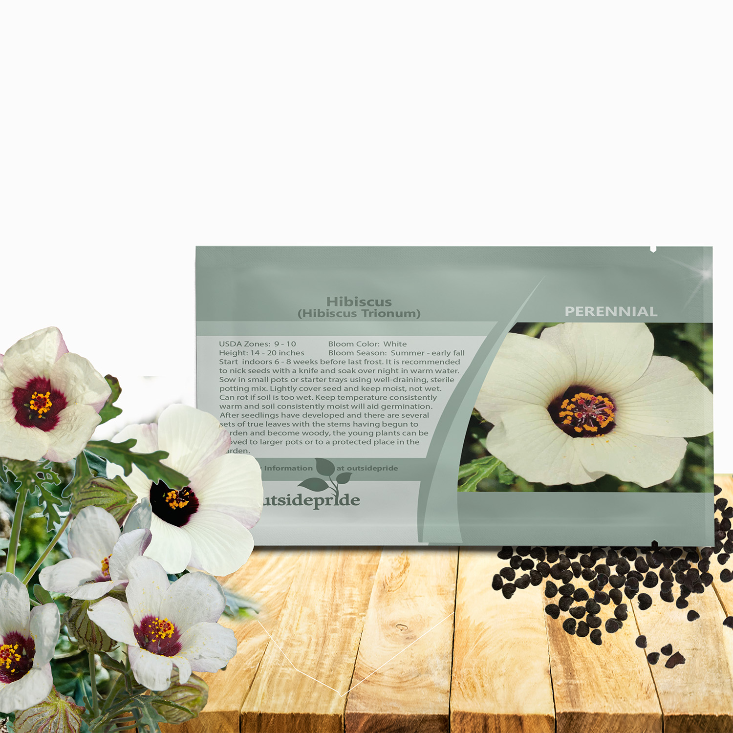 Hibiscus Simply Love Seed Packet