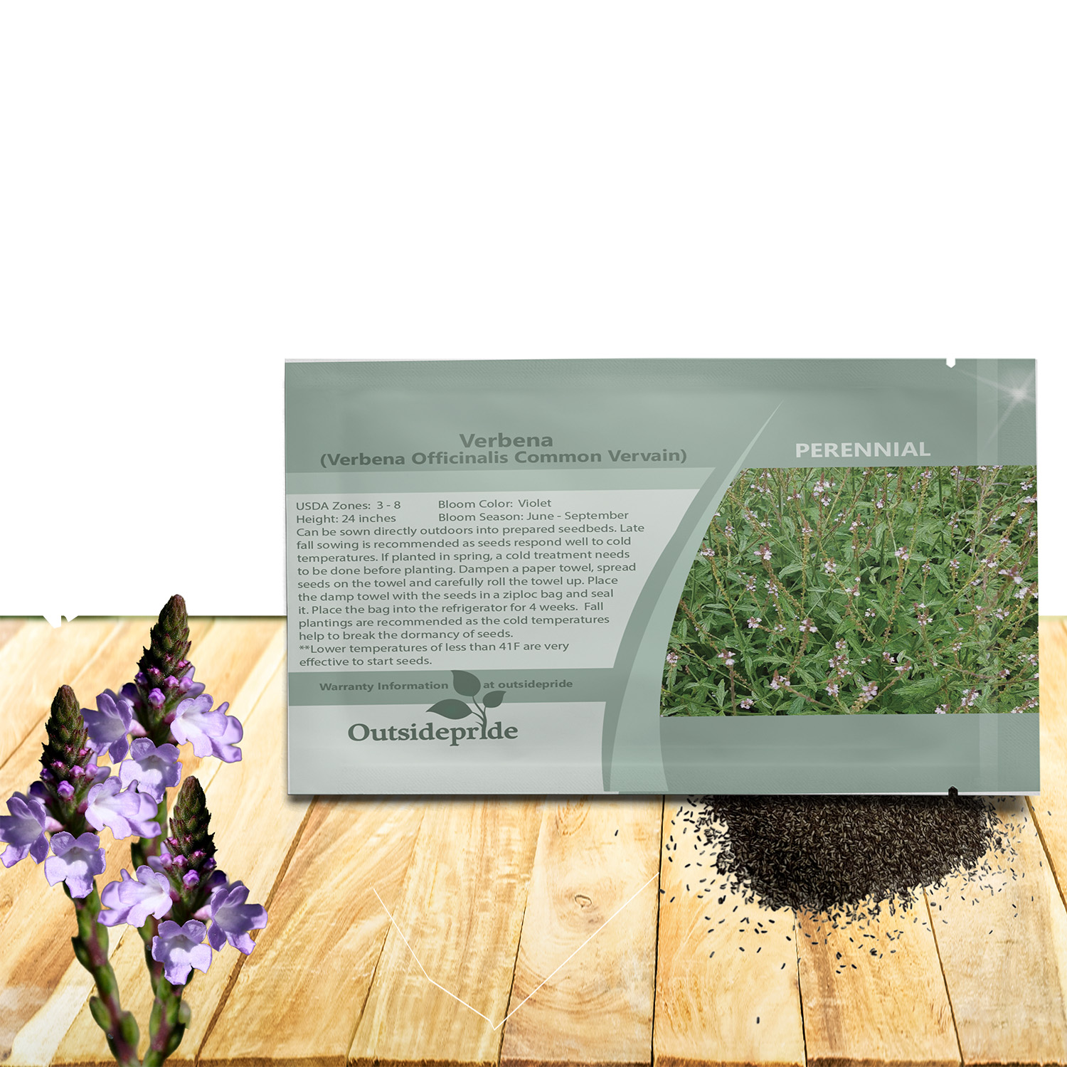 Common Vervain Seed Packet