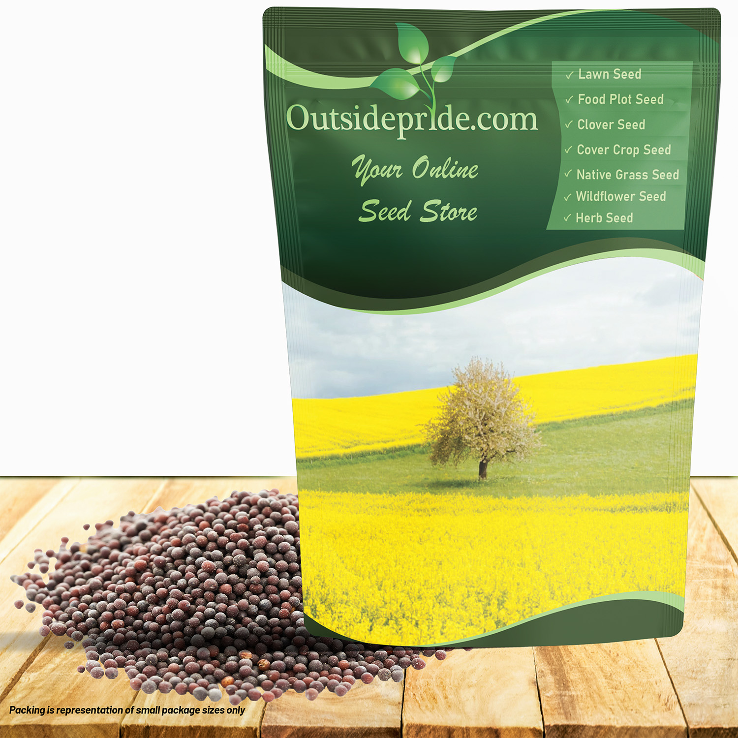 White Mustard Seed Bag