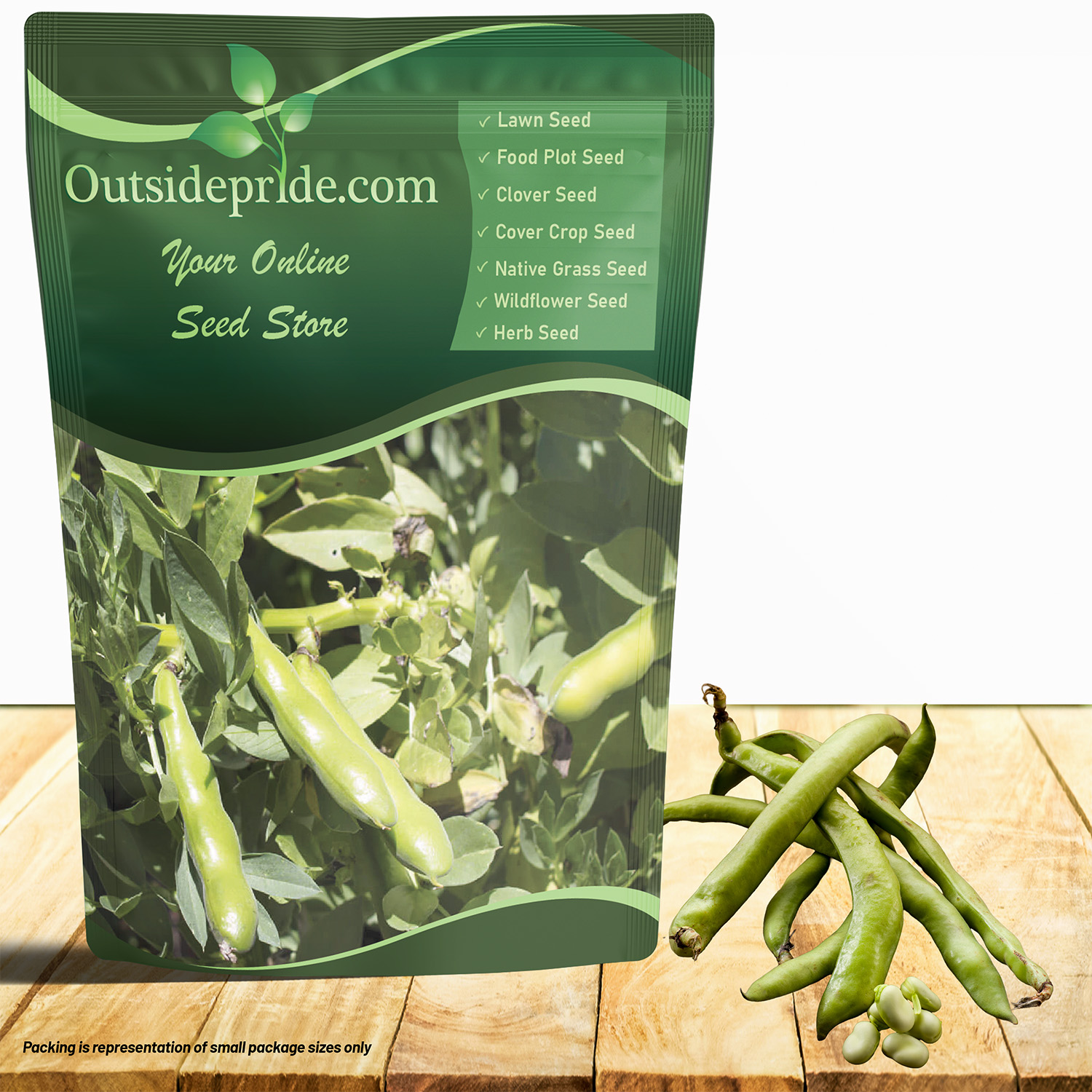 Fava Bean Seed Bag