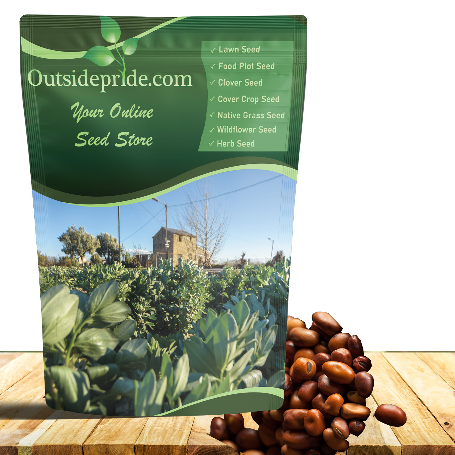 Fava Bean Seed Bag