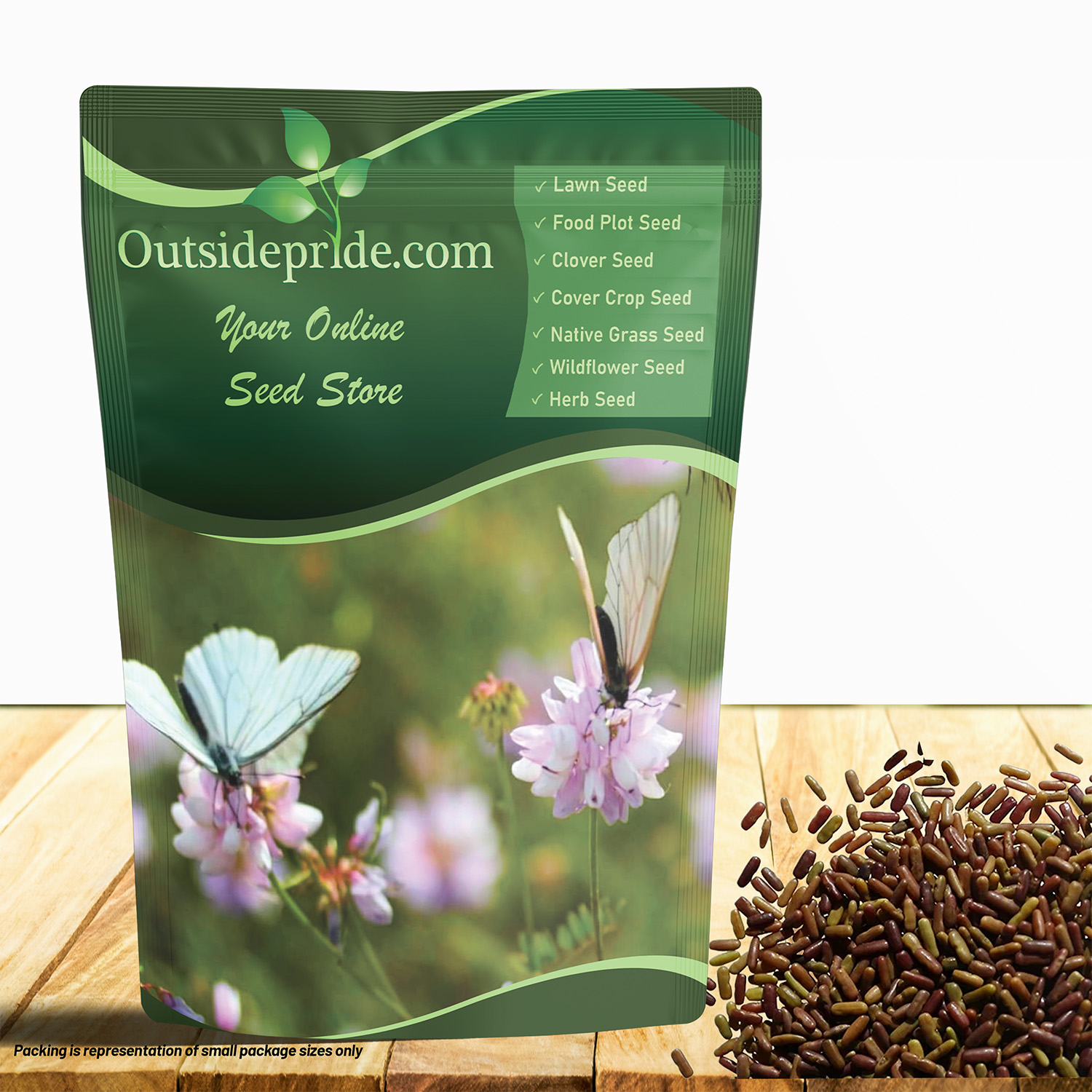 Crown Vetch Seed Bag
