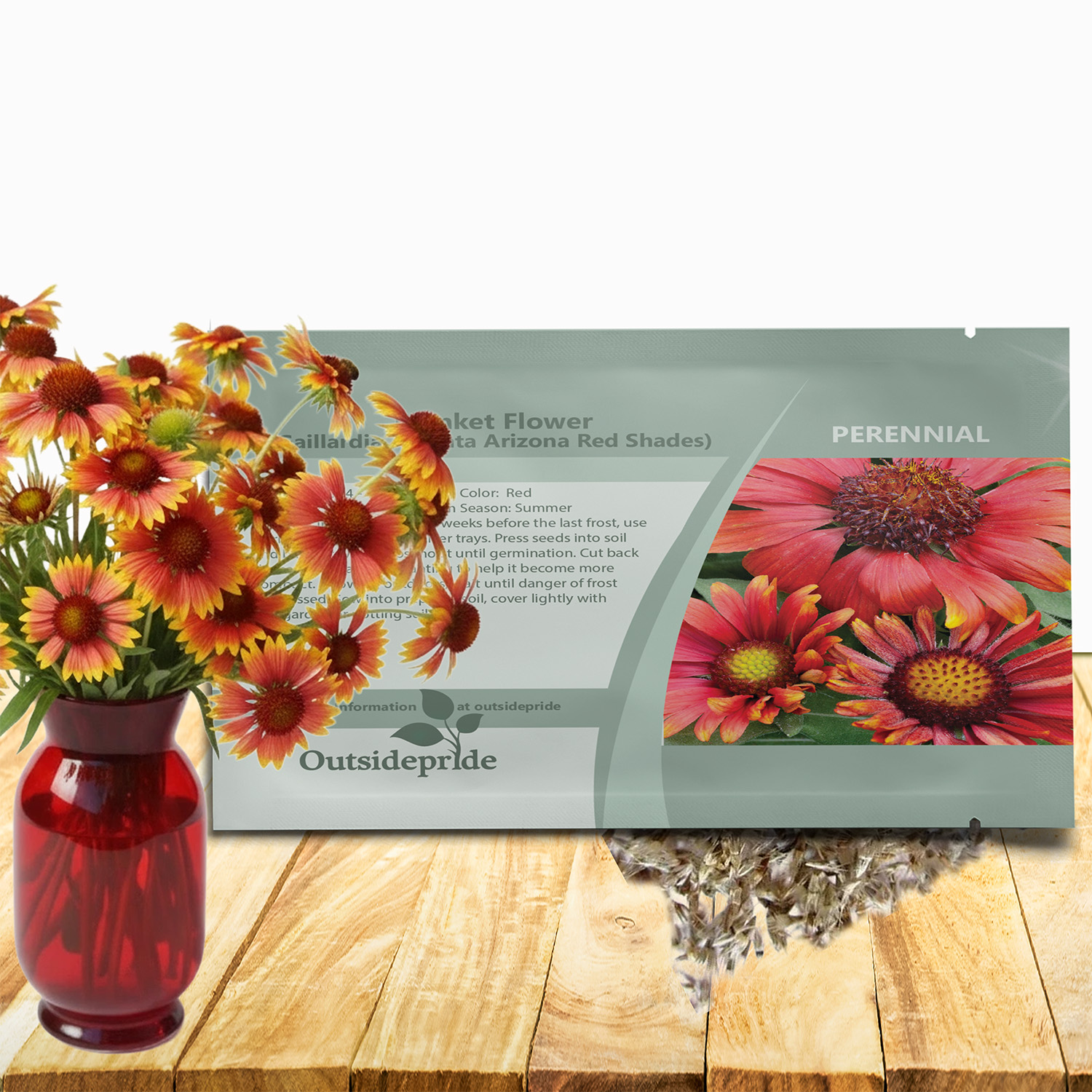 Gaillardia Aristata Arizona Red Shades