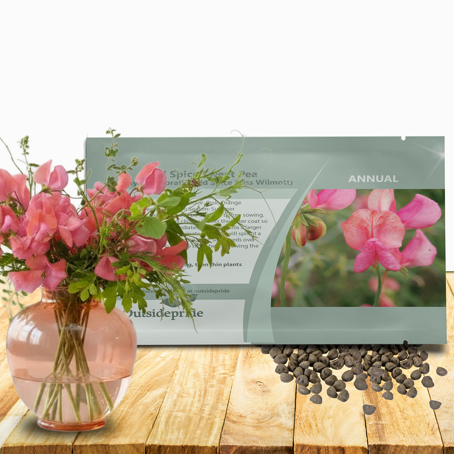 Sweet Pea Miss Wilmont Seed Packet