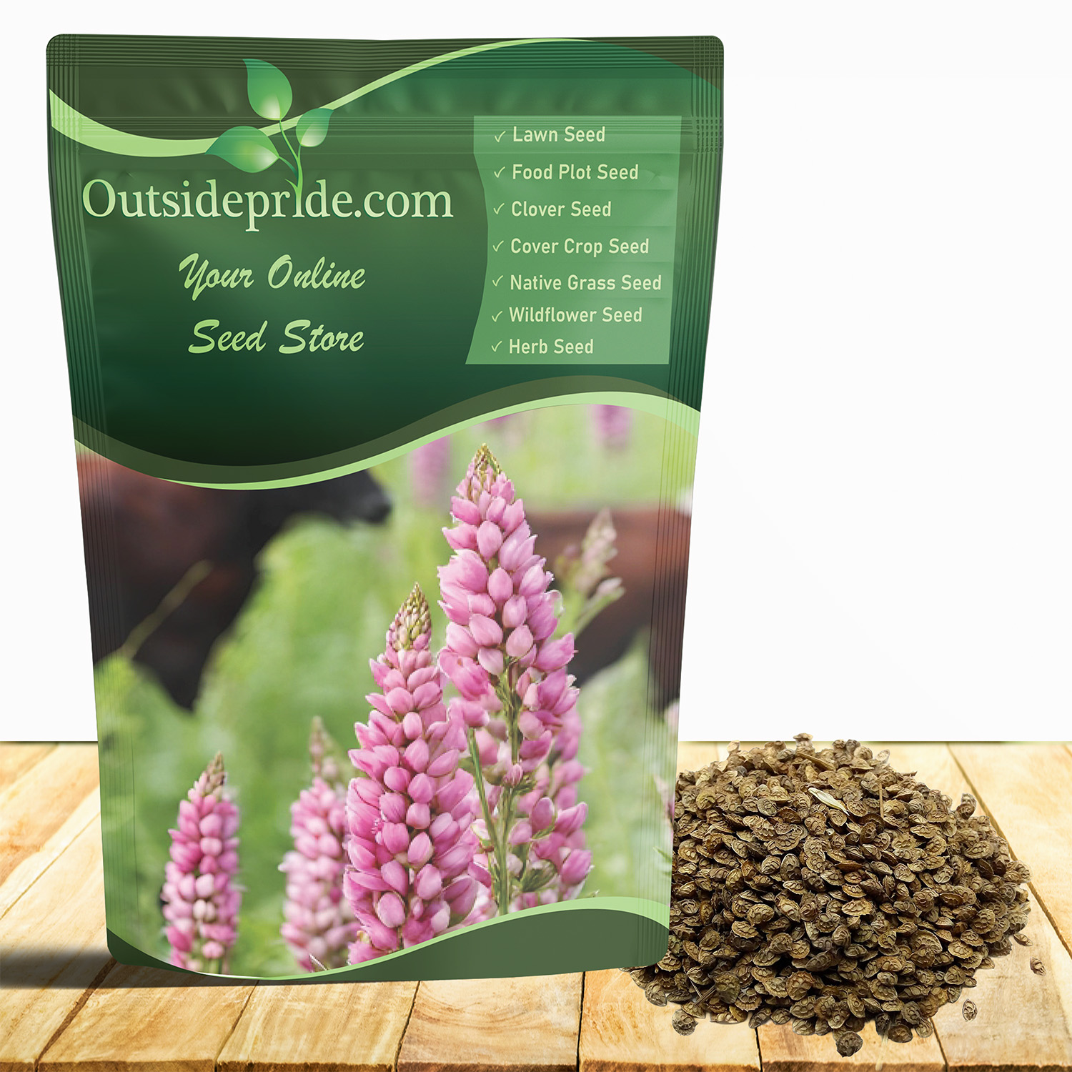 Sainfoin Pasture Legume Seed Bag