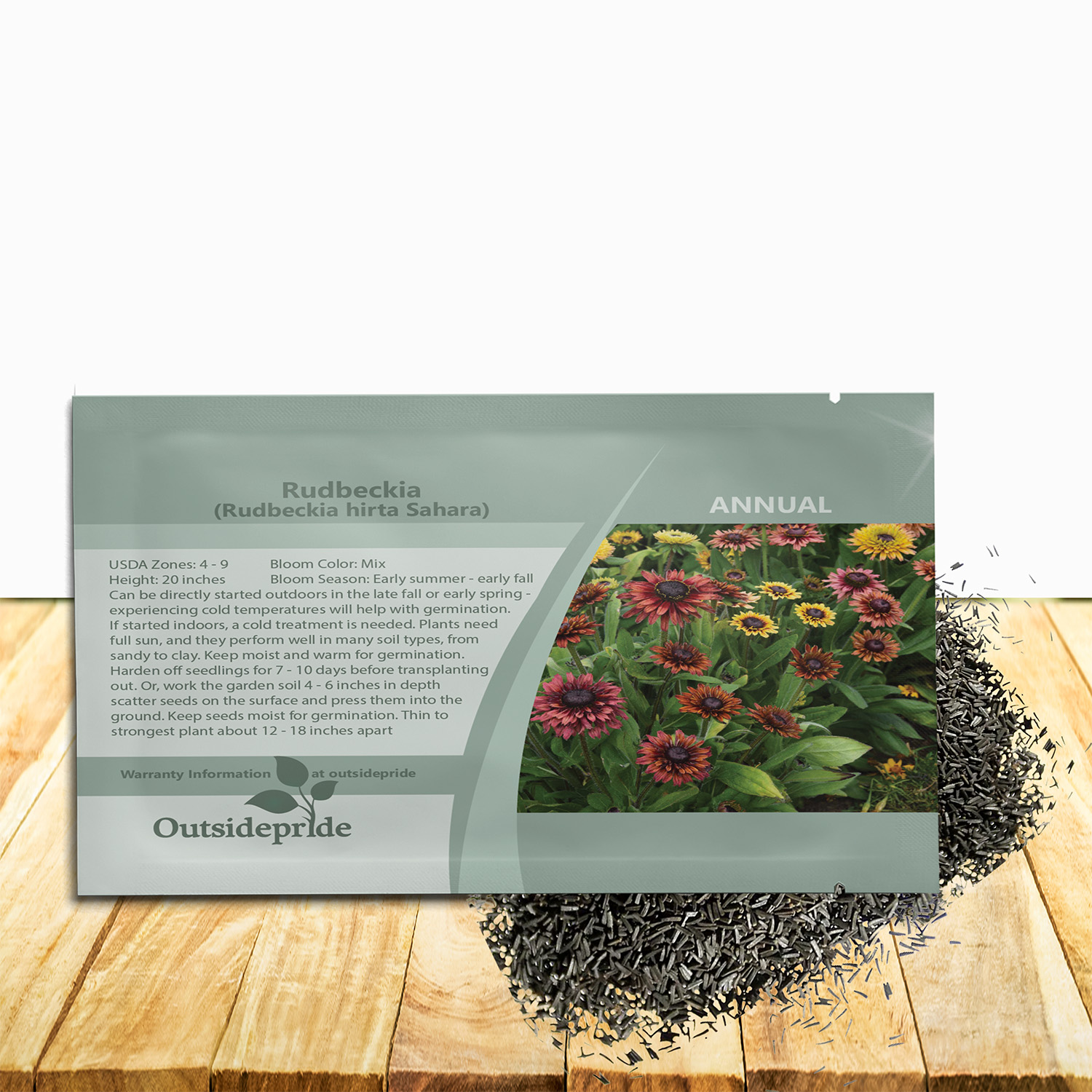 Rudbeckia Hirta Sahara Seed Packet