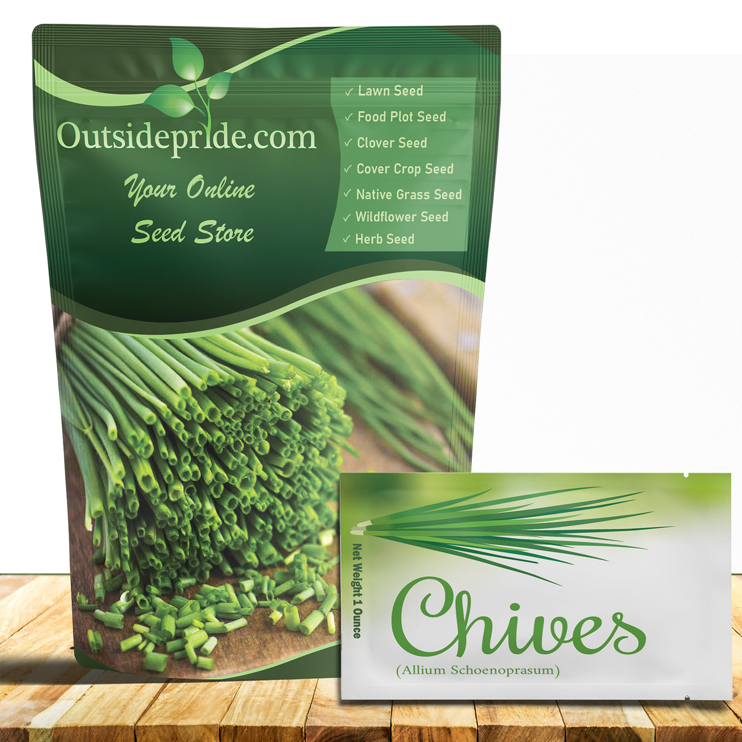 Chives Bulk Seed Bag