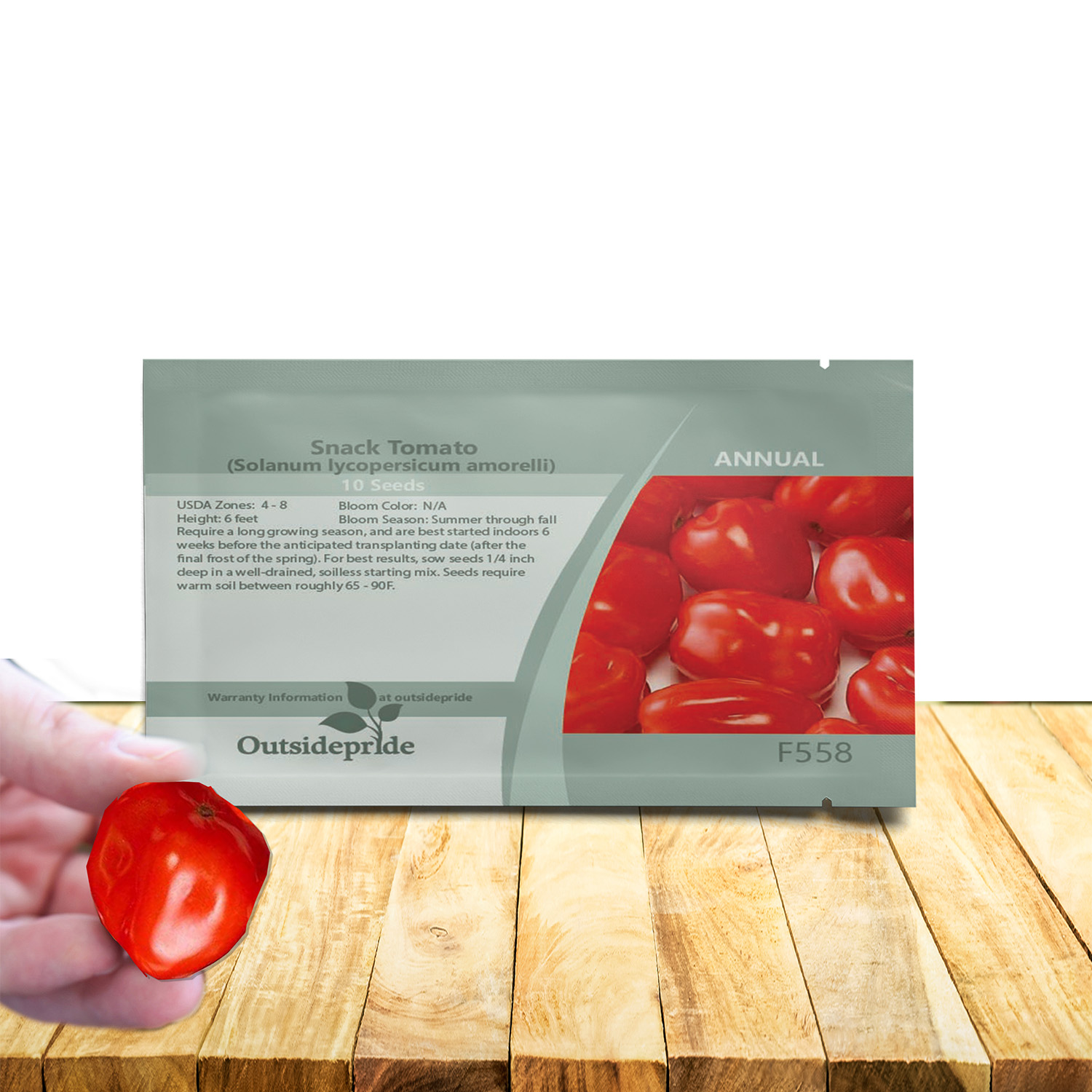 Snack Tomato Seed Packet