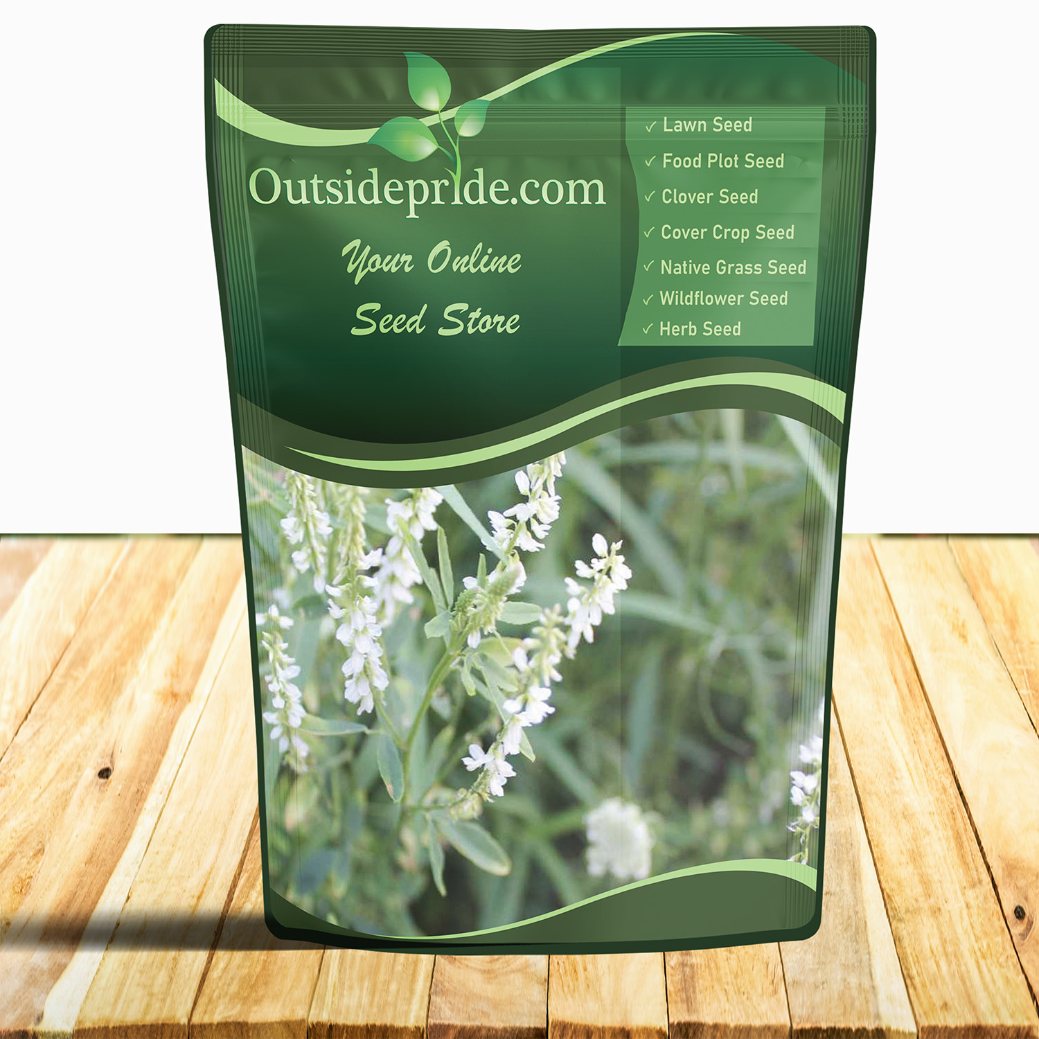 White Sweet Clover Seed Bag