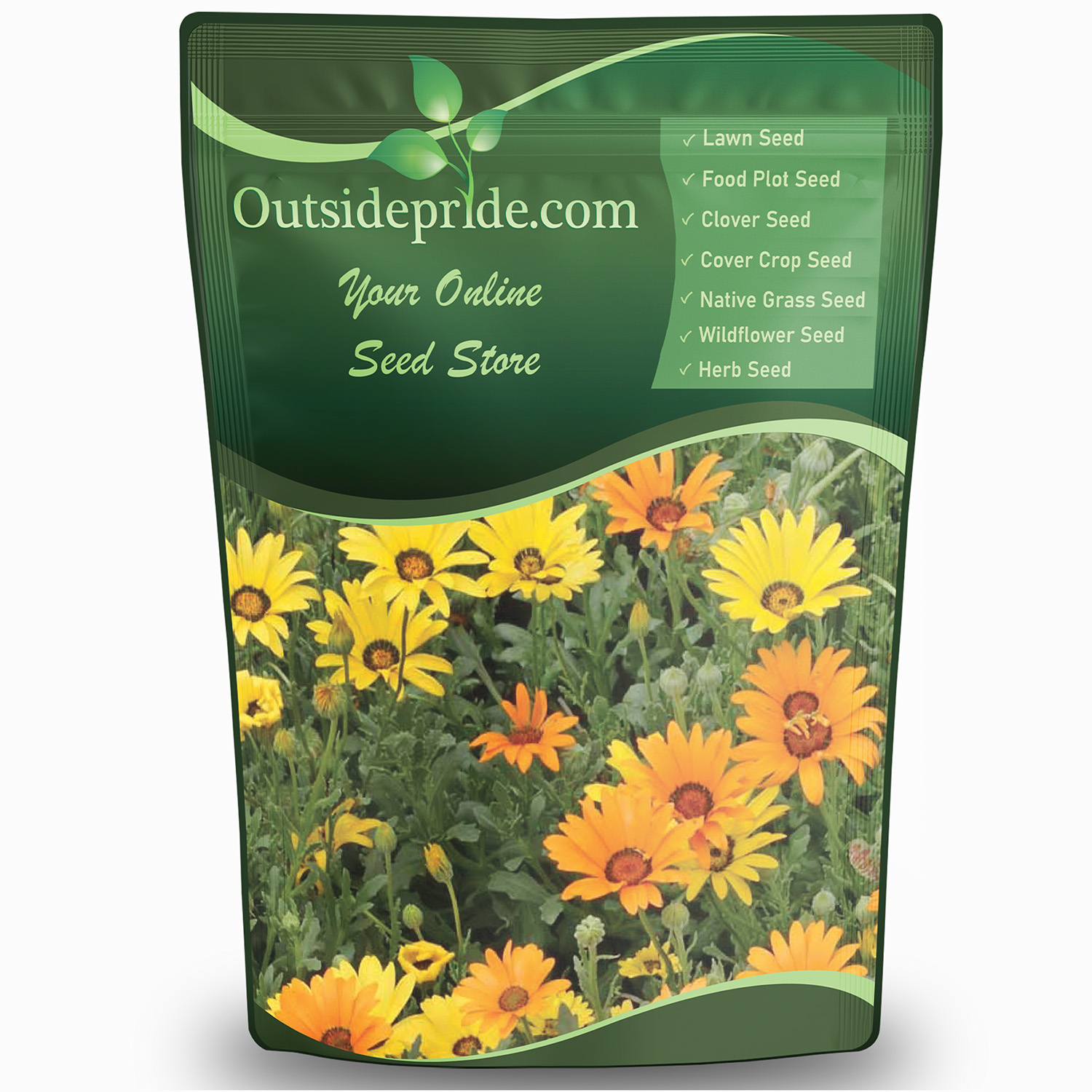 African Daisy Mix Seed Bag For Planting