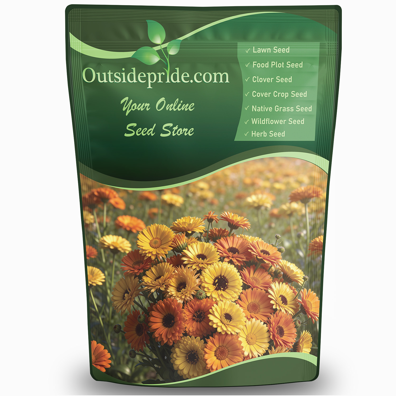 Calendula Flower Seed Packet Mix