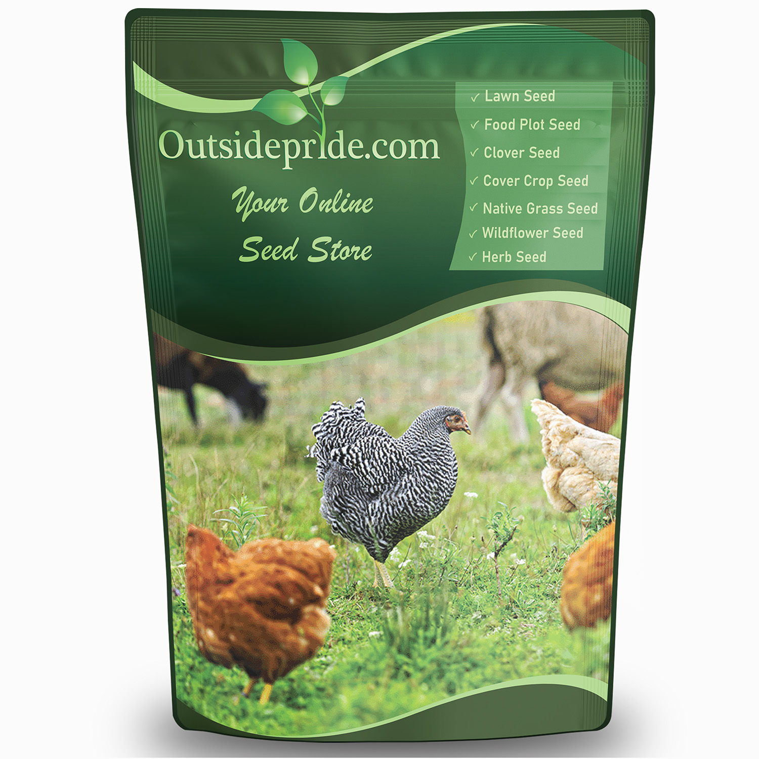 Chicken Forage Bulk Seed Bag