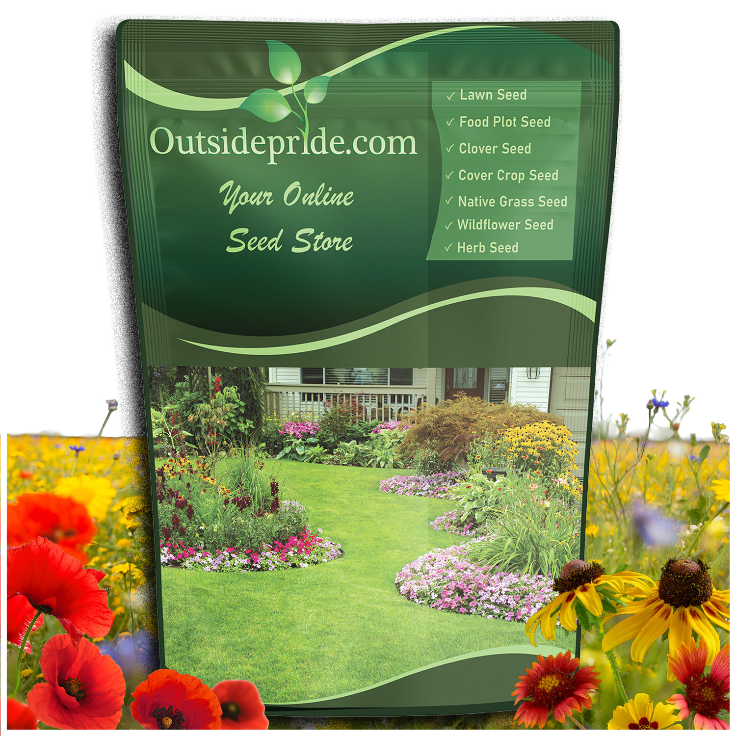 Gulf Coast Wildflower Seed Bag