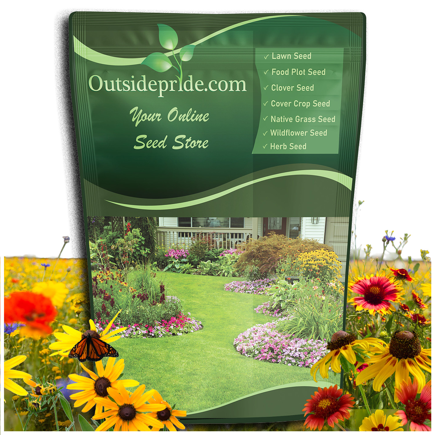 Mountain Wildflower Seed Bag