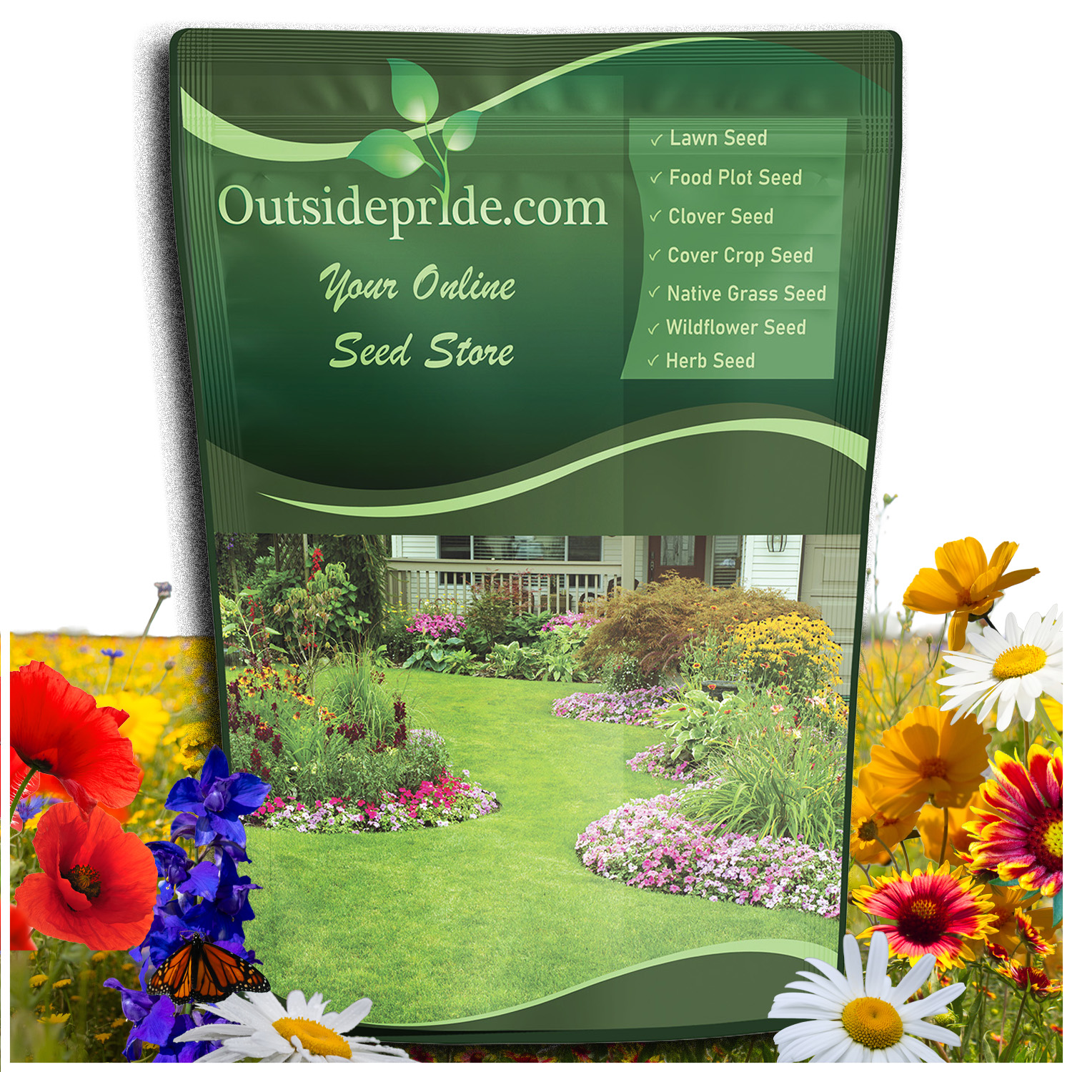 Northwest Wildflower Seed Bag