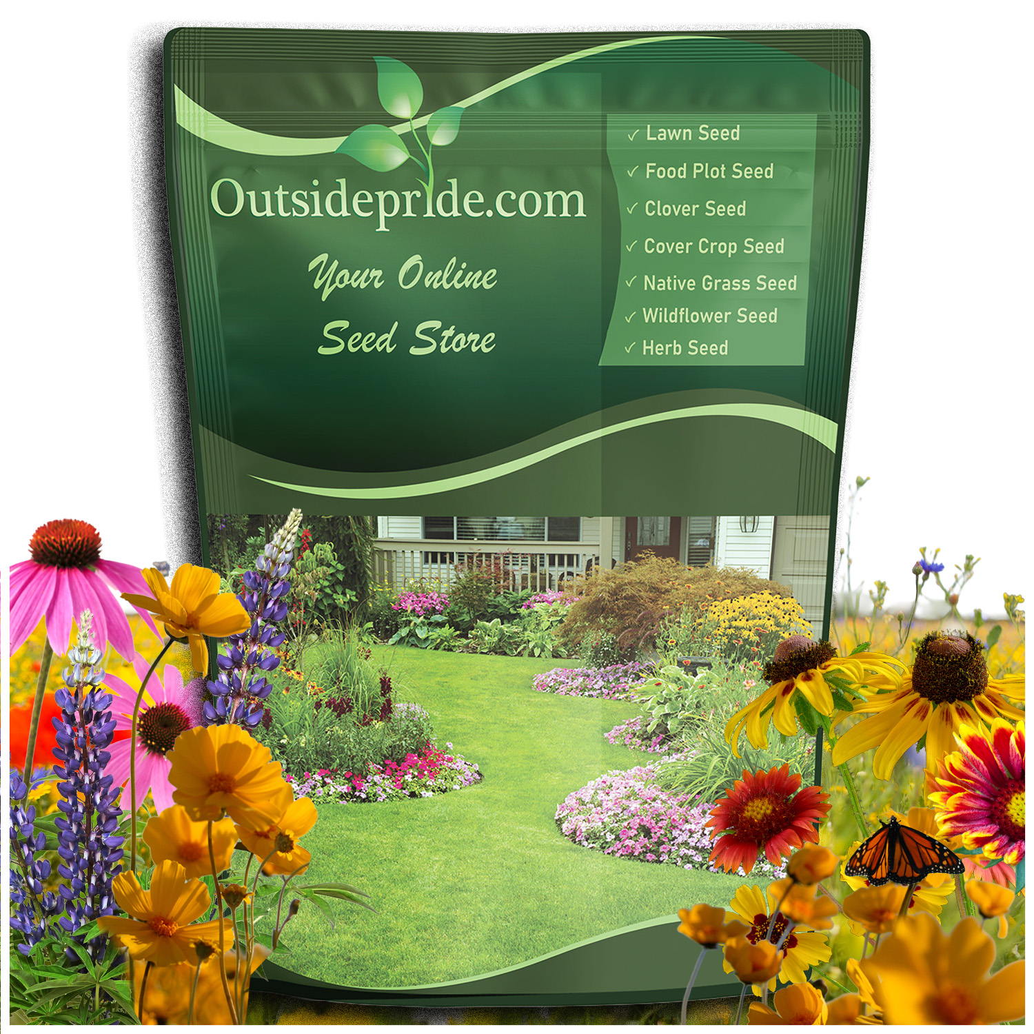Perennial Wildflower Seed Bag