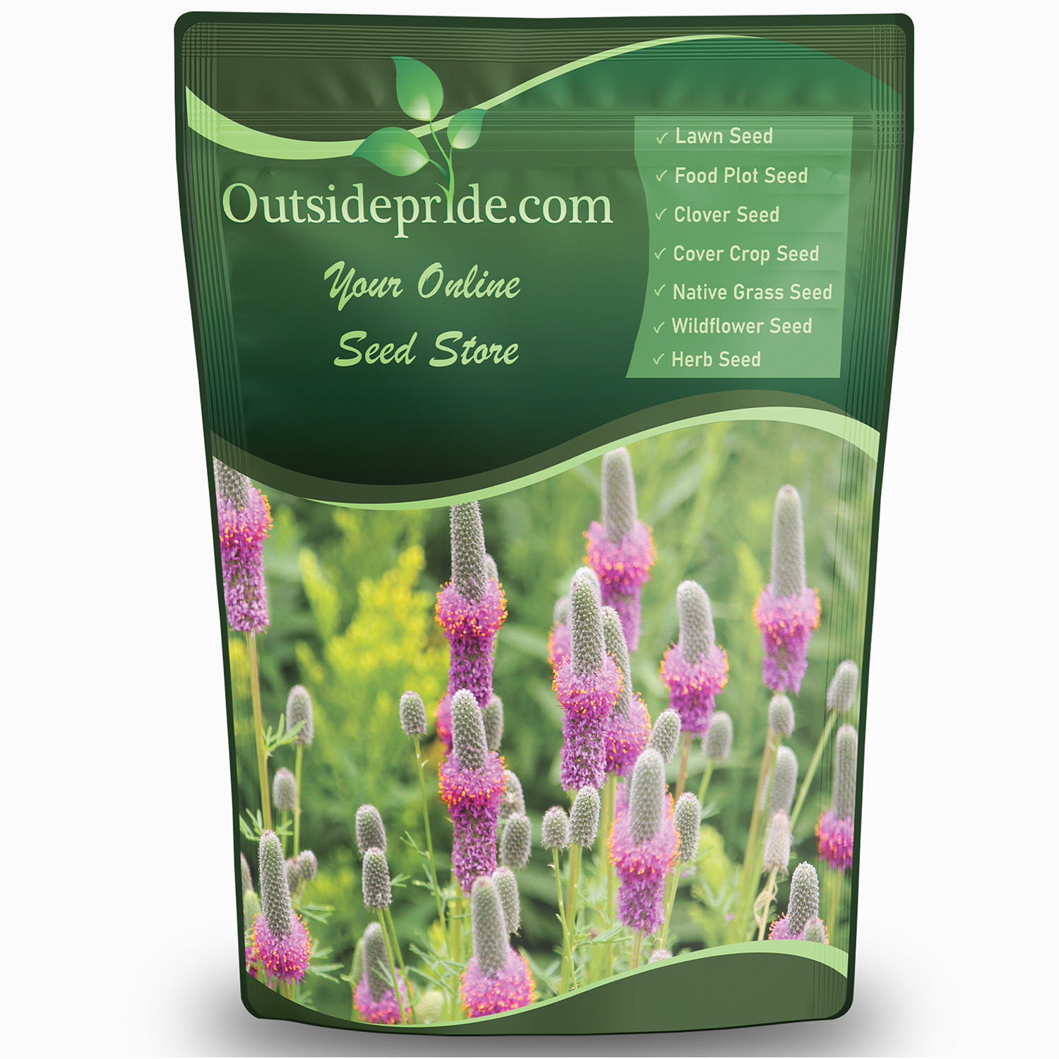 Purple Prairie Clover Bulk Seed Bag