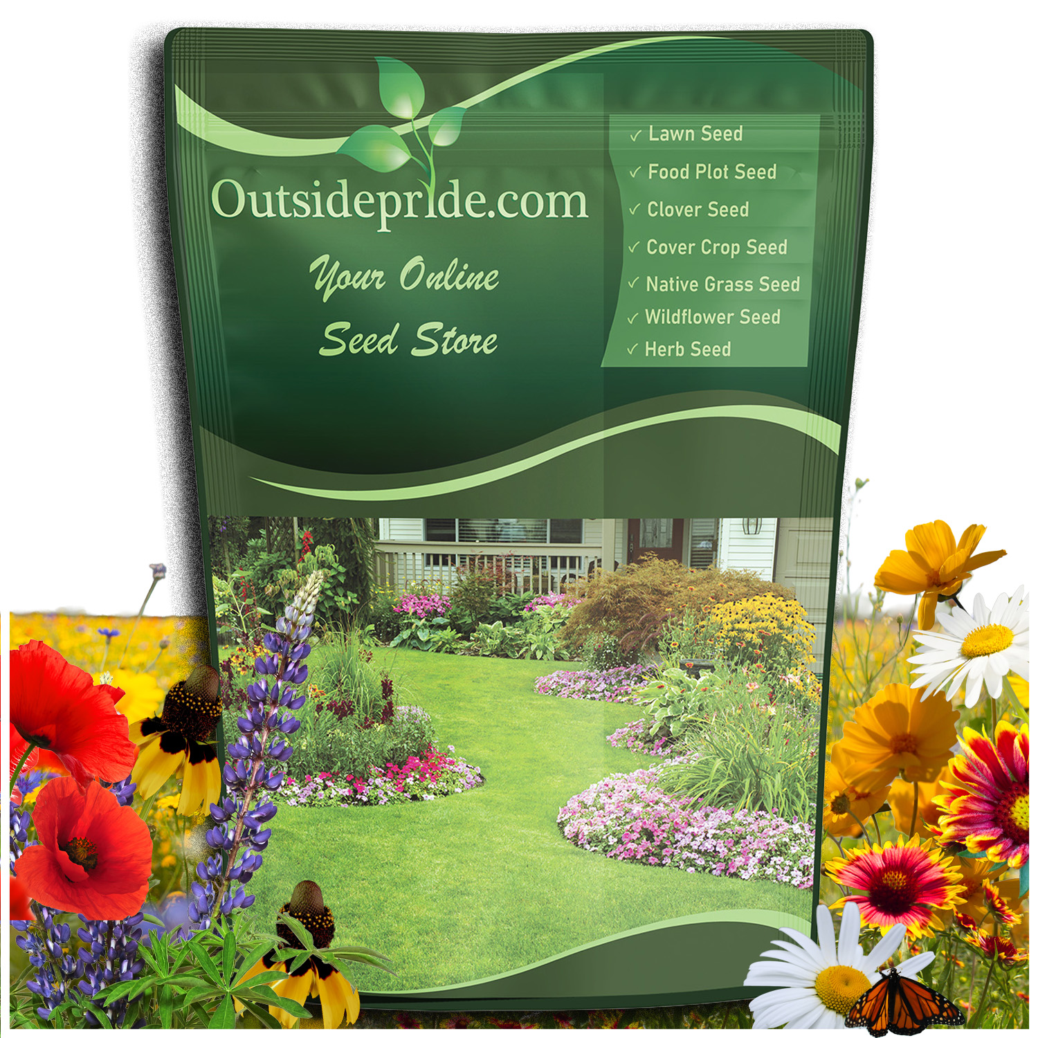 Southeast Wildflowers Seed Bag