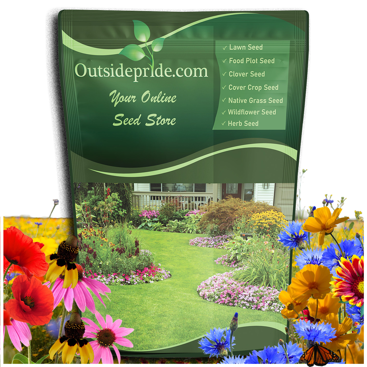 Texas/Oklahoma Wildflower Seed Bag