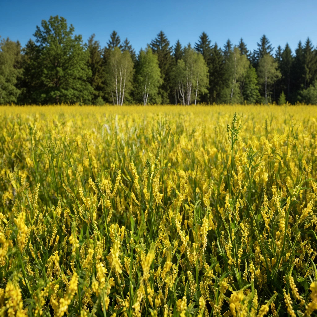 Yellow Sweet Seed Bag