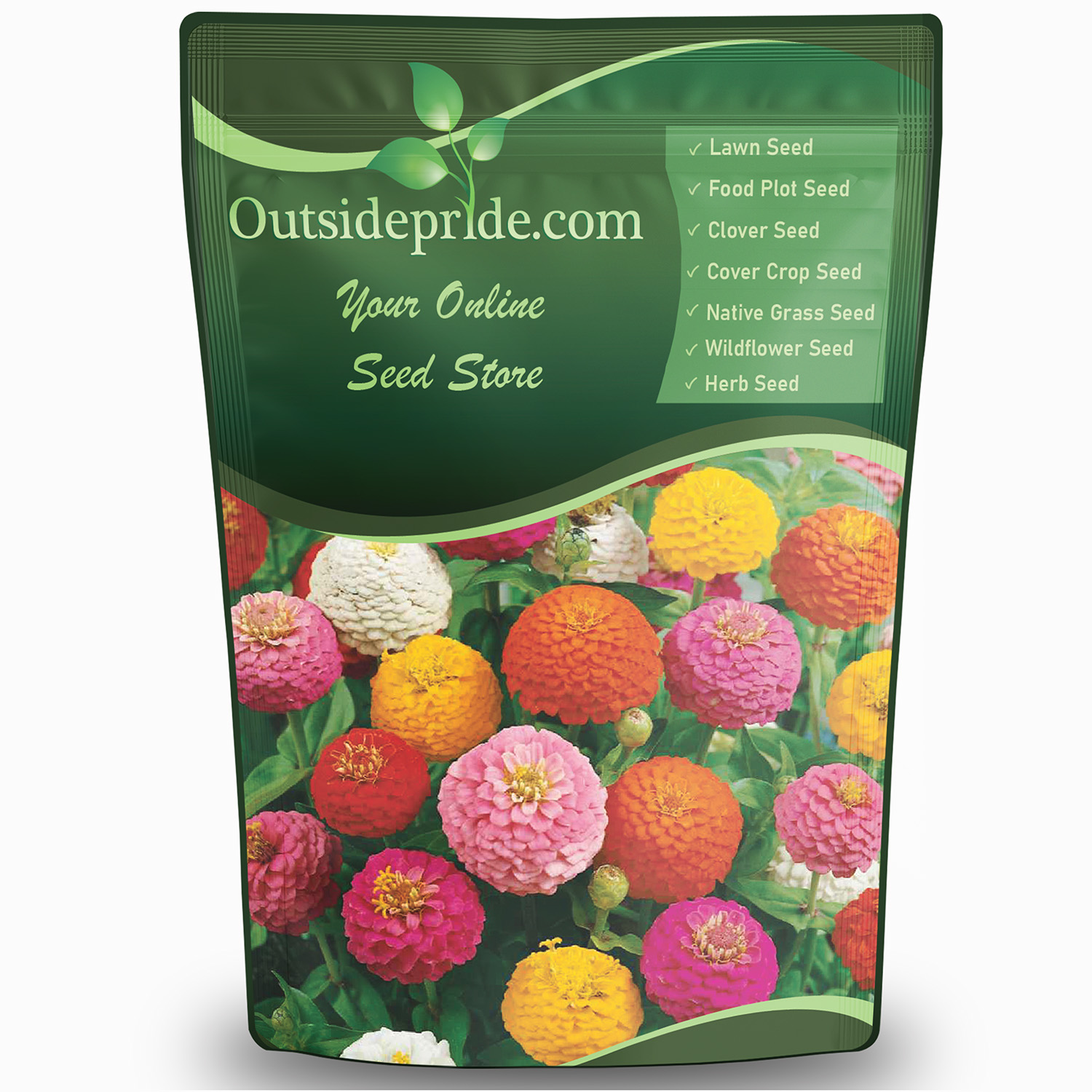 Zinnia Bulk Seed Mix