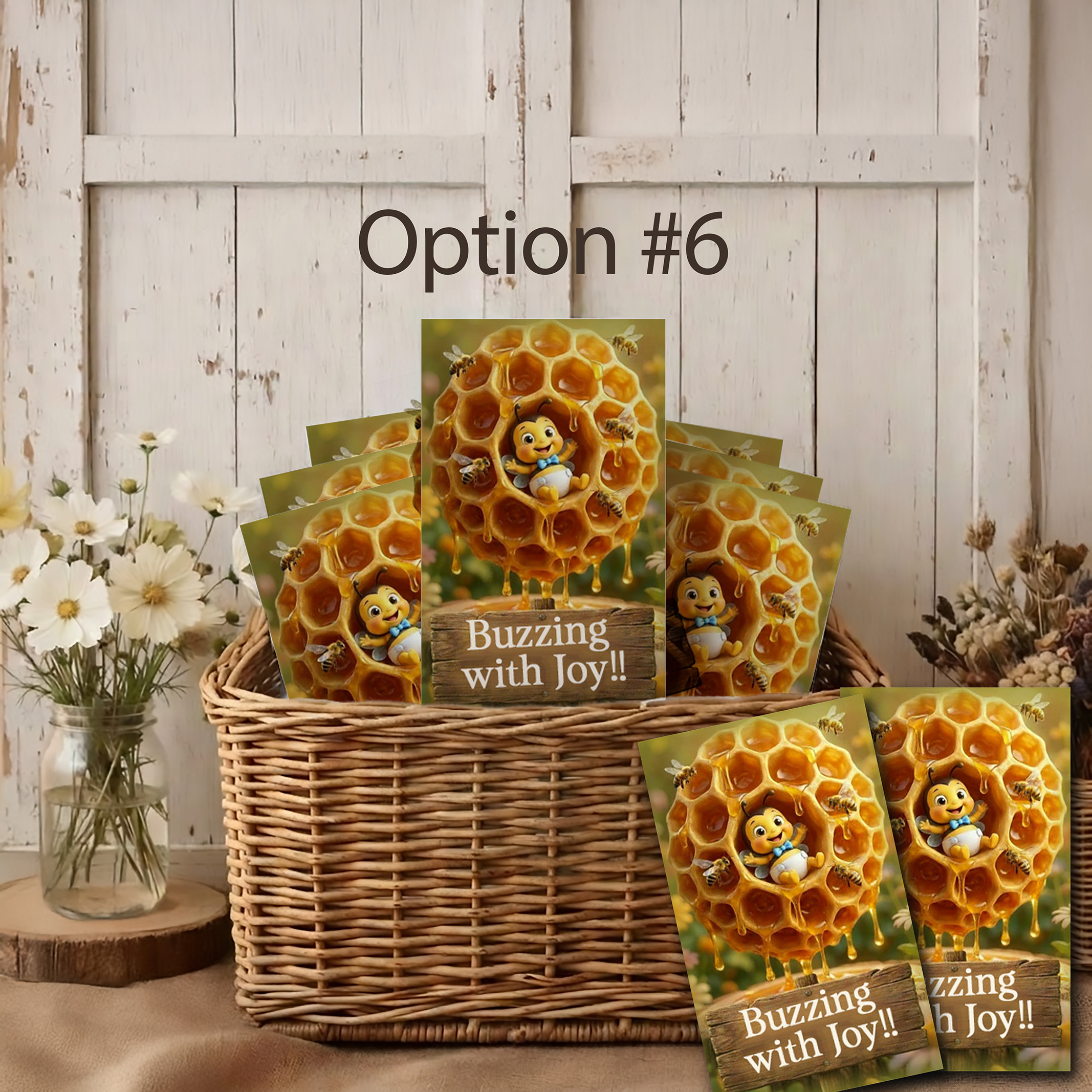 Baby Announcement Seed Packet Favor Option 6