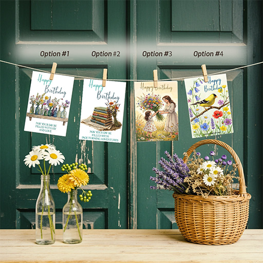 Birthday Seed Packet Favor Options