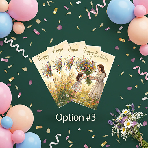 Birthday Seed Packet Favor Option 3