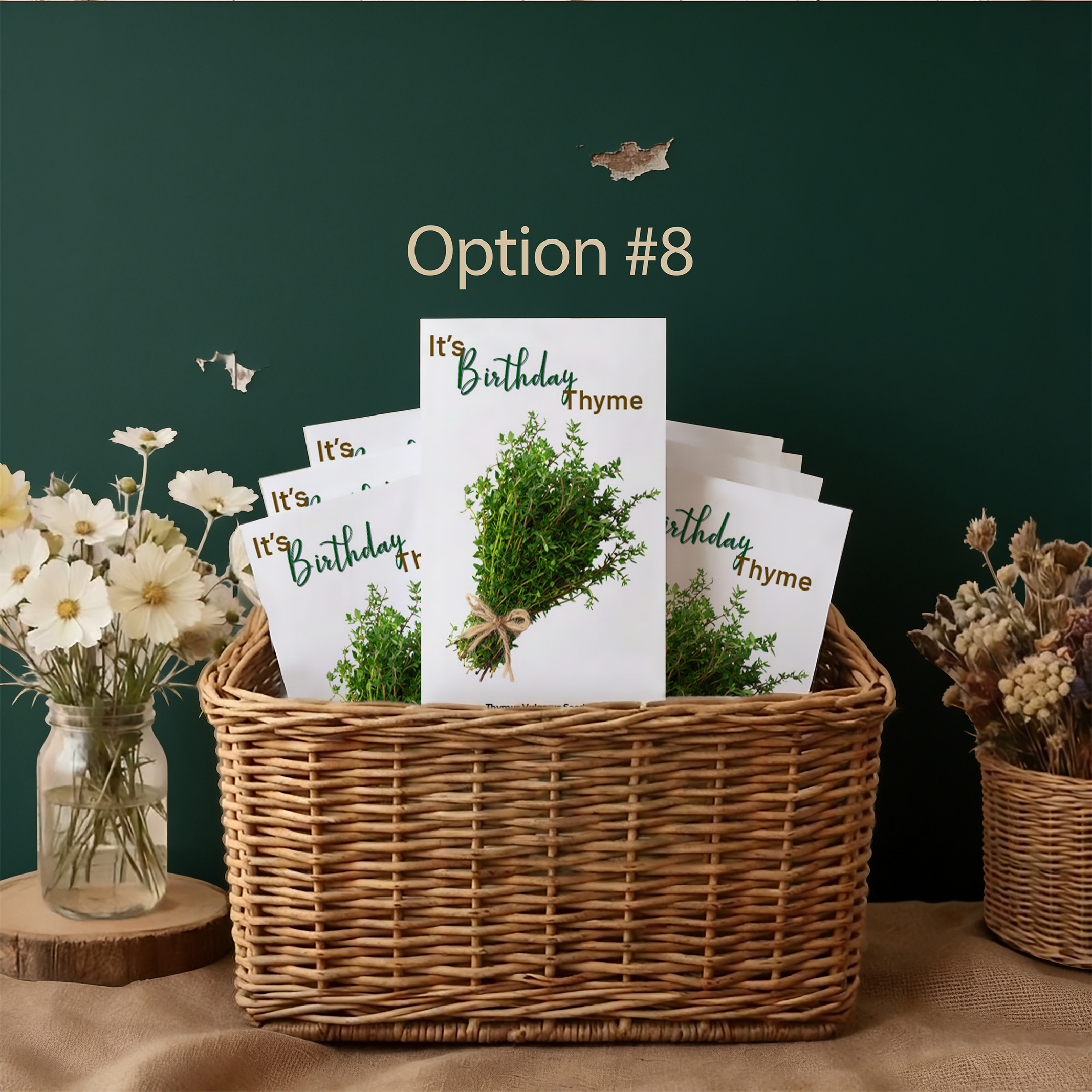 Birthday Seed Packet Favor Option 8