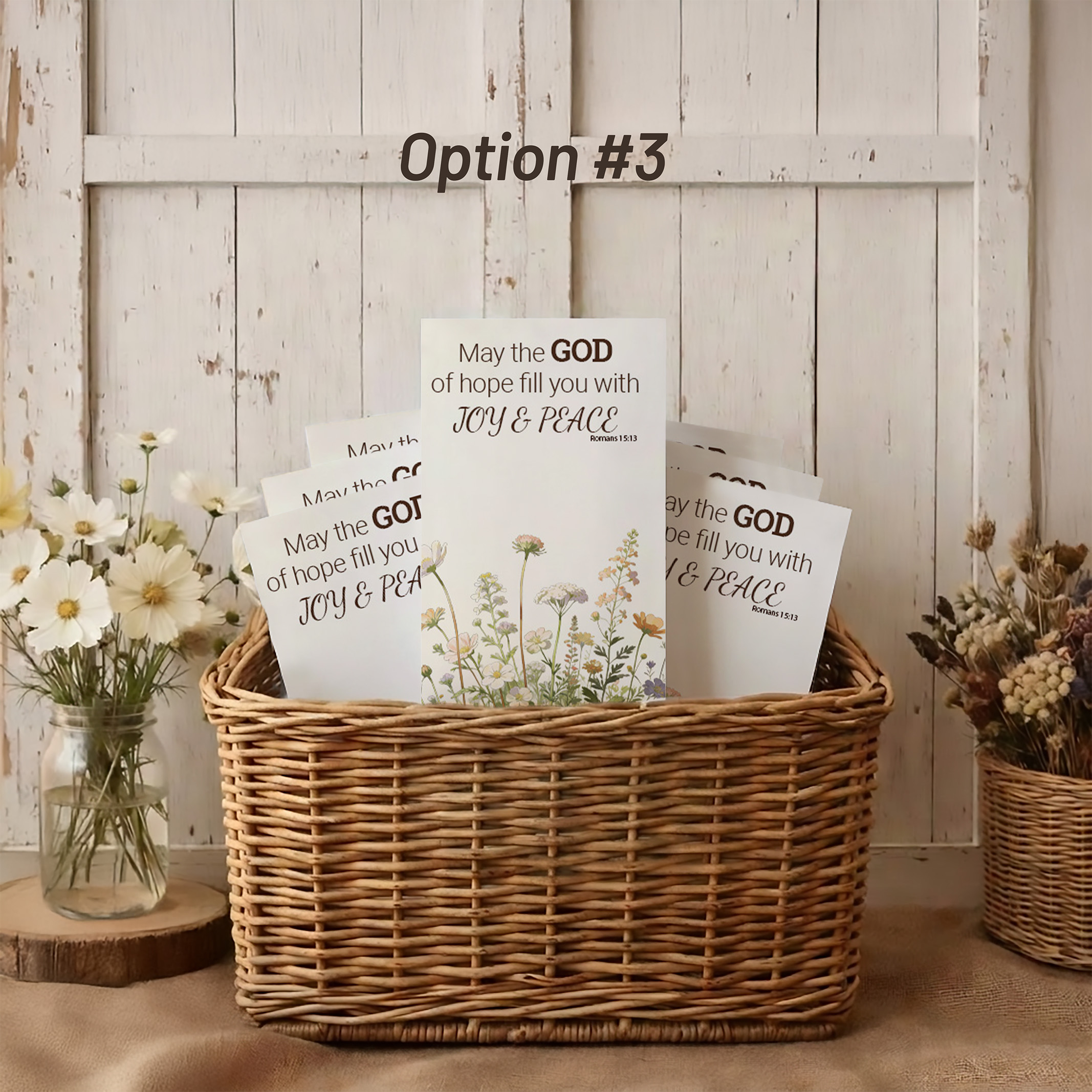 Faith Based Seed Packet Favor Option 3