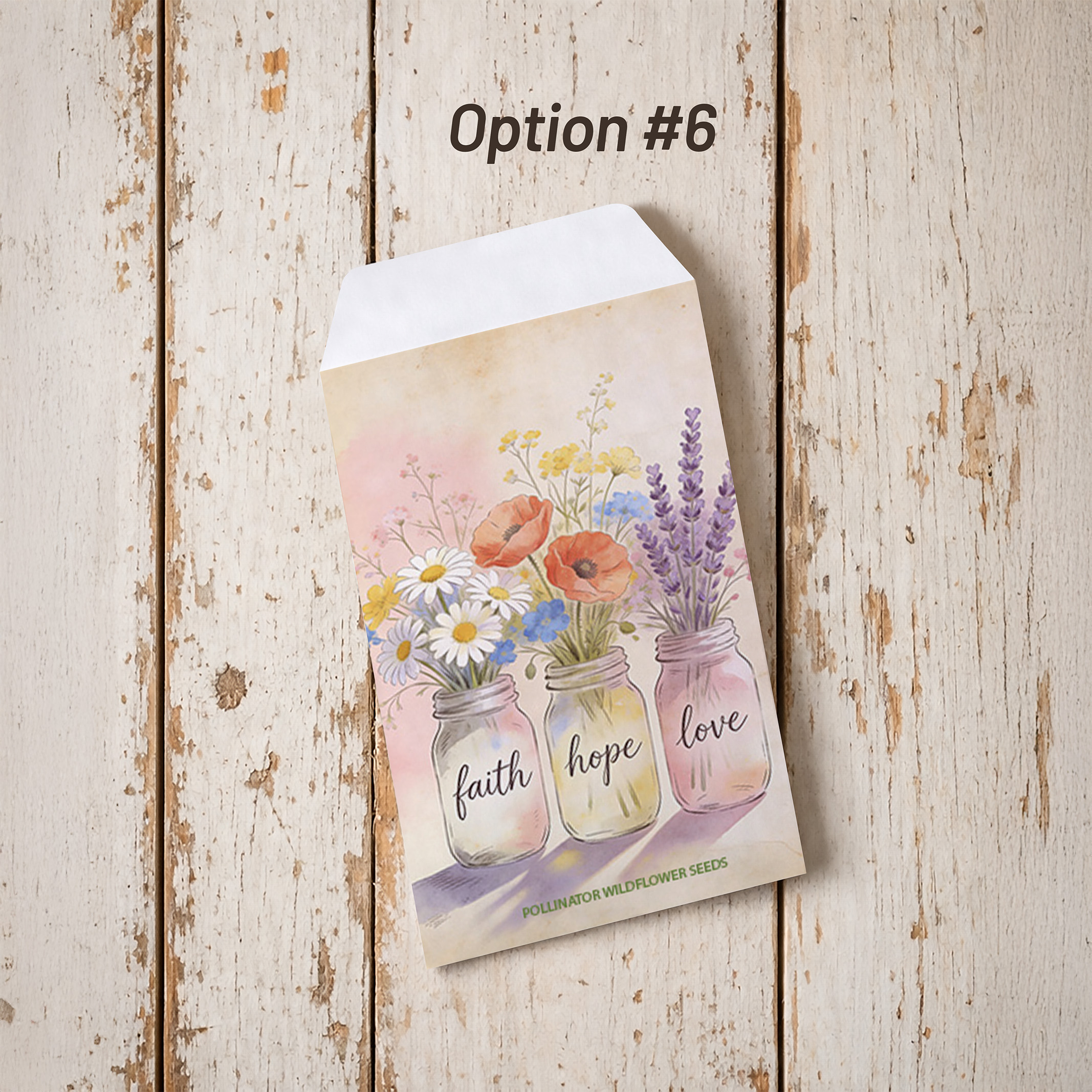 Faith Based Seed Packet Favor Option 6