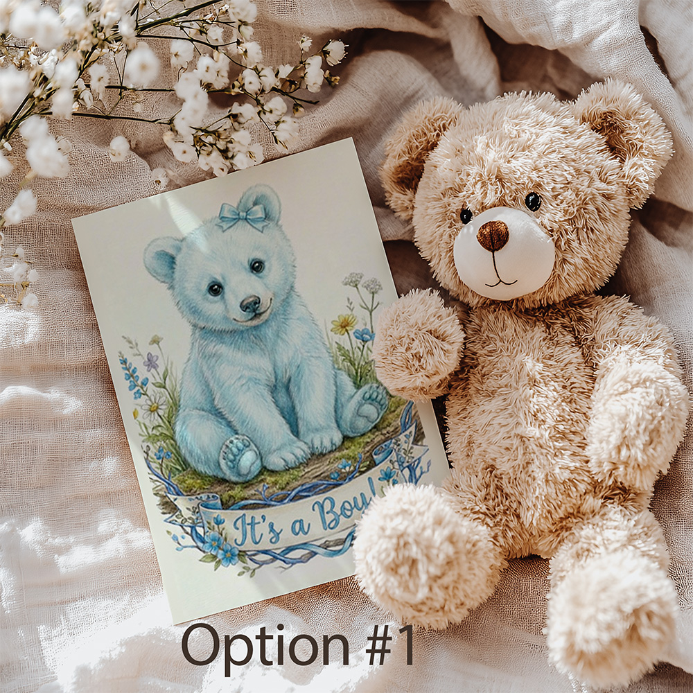Baby Shower Seed Packet Favor Option 1