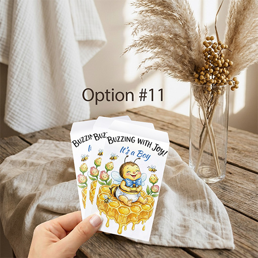 Baby Shower Seed Packet Favor Option 11
