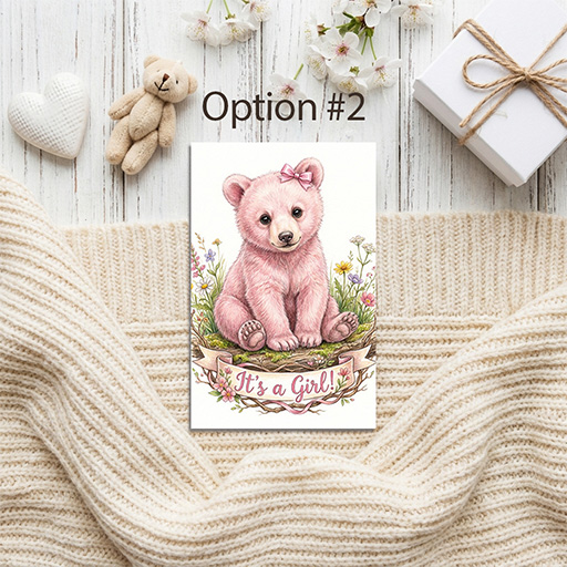 Baby Shower Seed Packet Favor Option 2