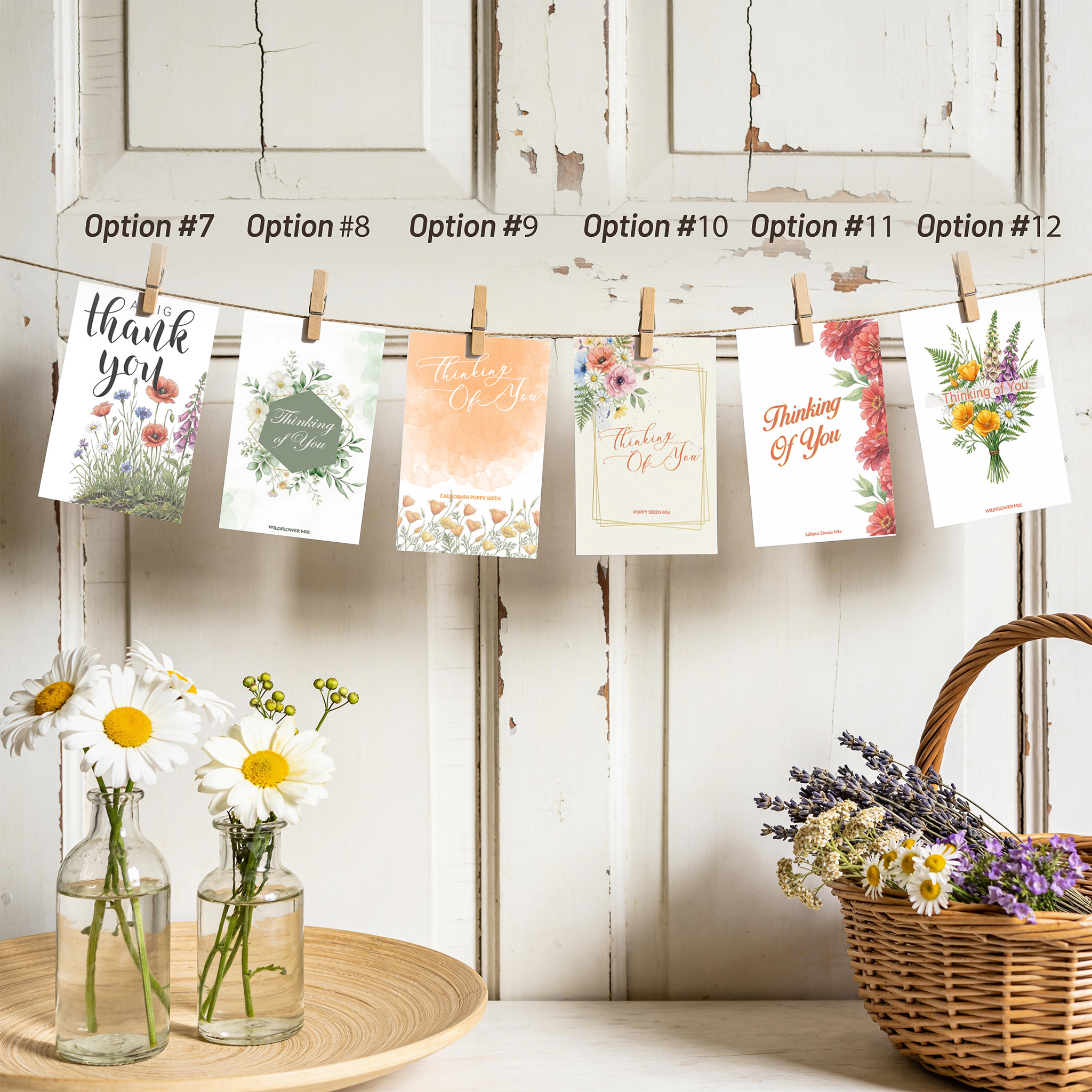 Thank You Seed Packet Favor More Options