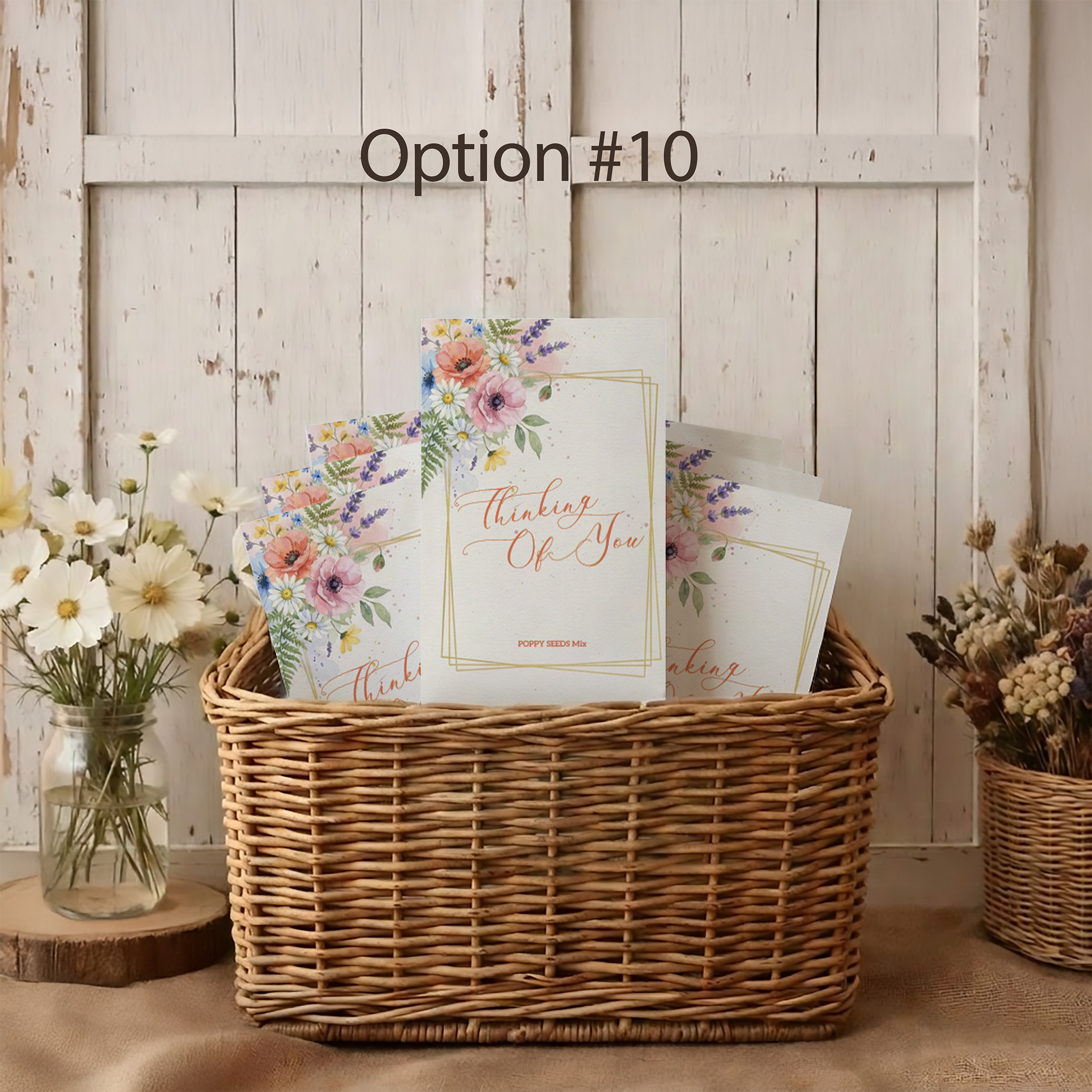 Thank You Seed Packet Favor Option 10