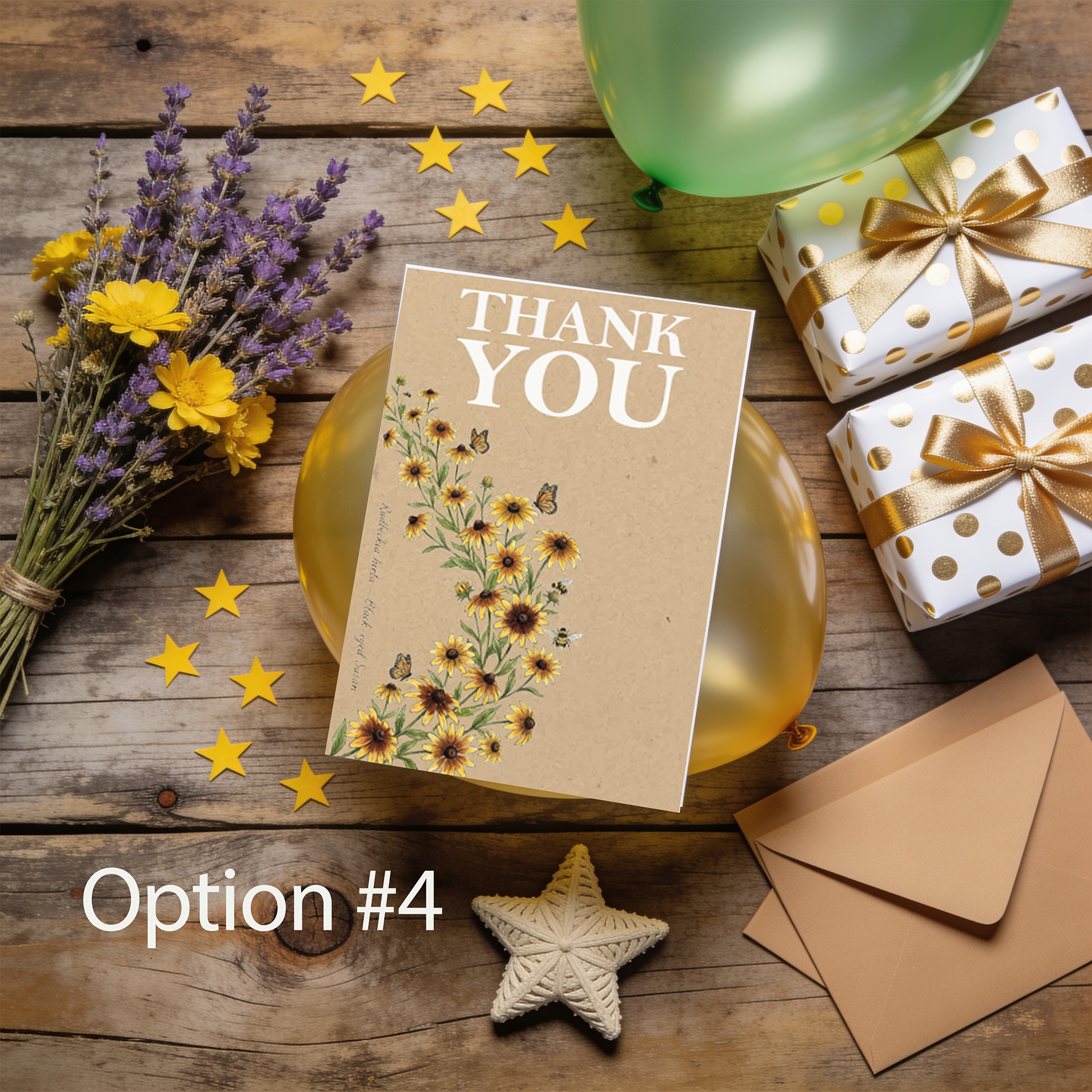 Thank You Seed Packet Favor Option 4