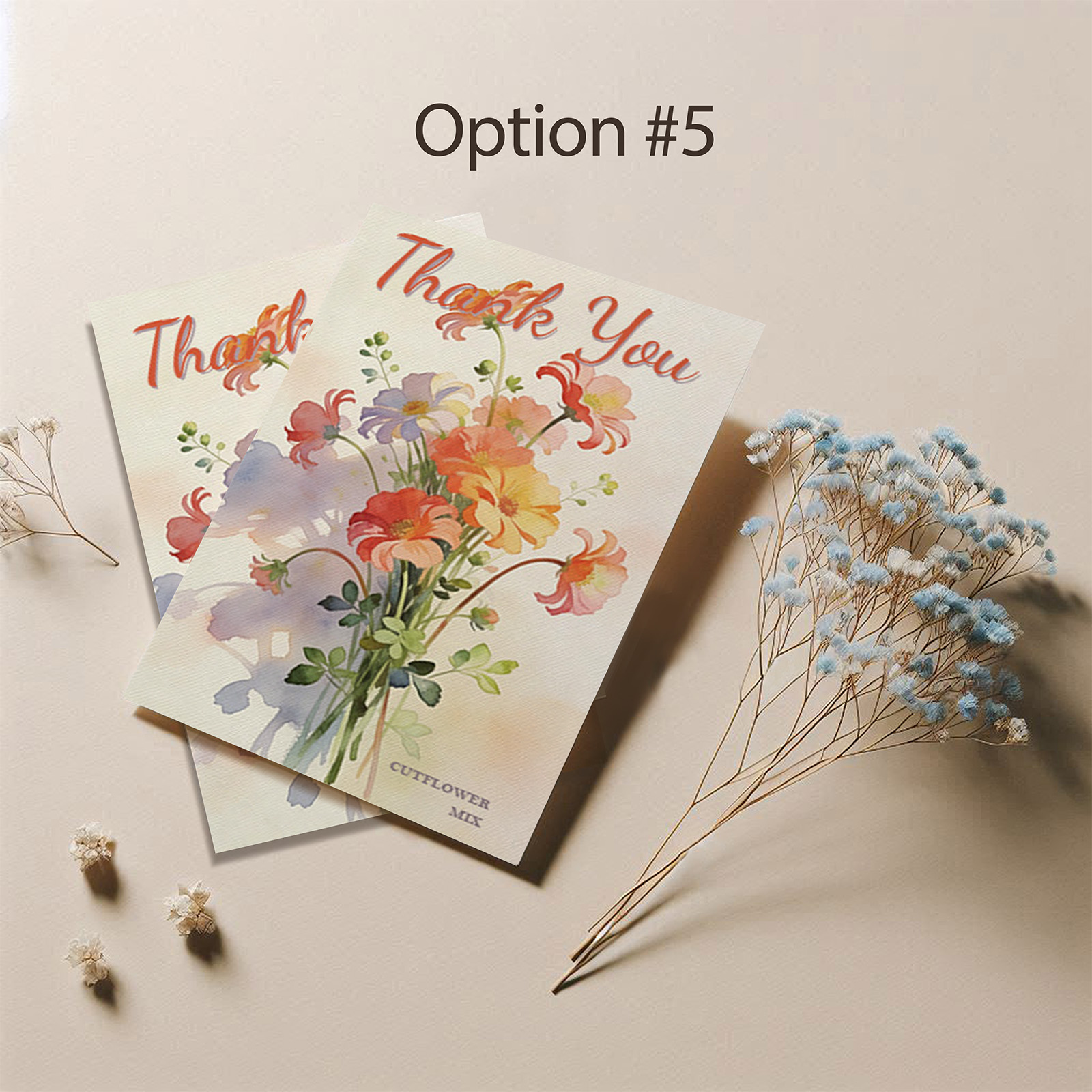 Thank You Seed Packet Favor Option 5