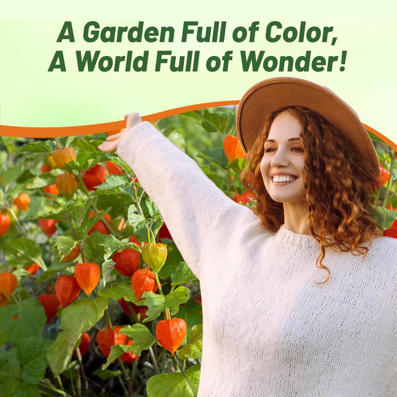 Strawberry Ground Cherry Flower Seed