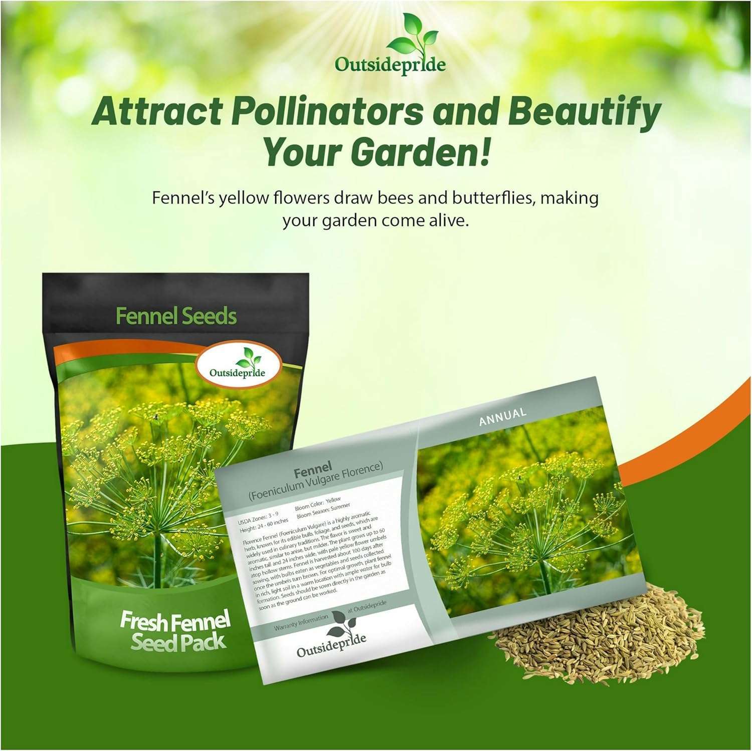 Fennel Herb Seed Packet