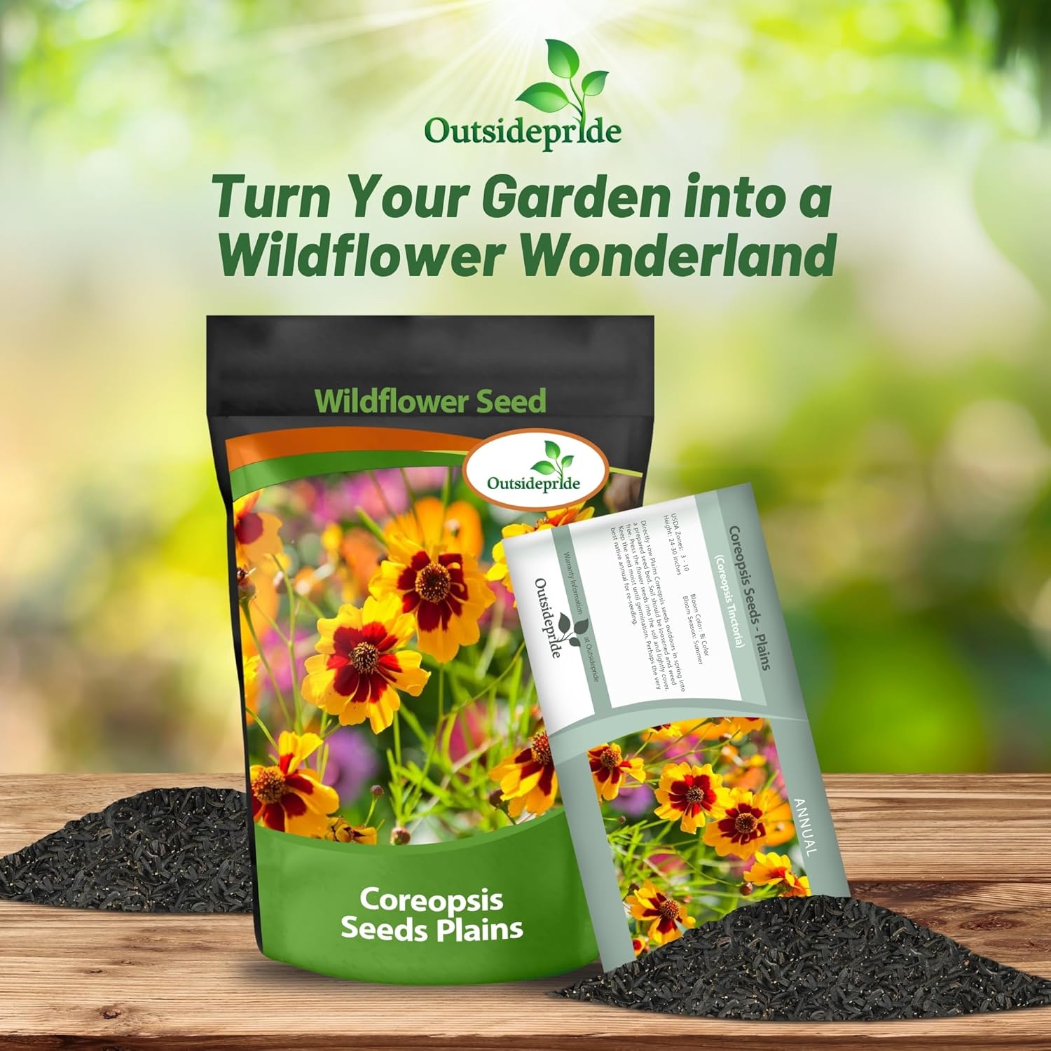 Plains Coreopsis Seed Bag